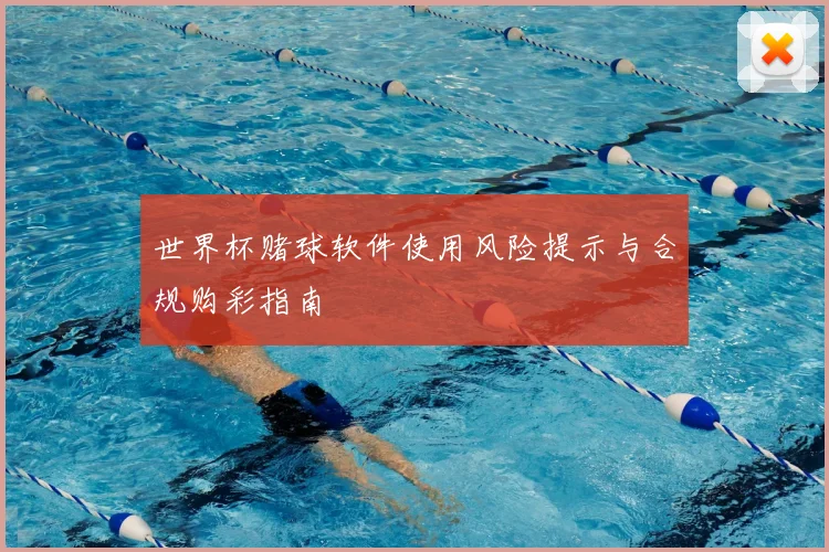 世界杯赌球软件使用风险提示与合规购彩指南